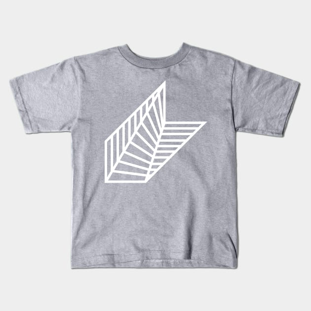 horizontal to vertical Kids T-Shirt by samellisdesign